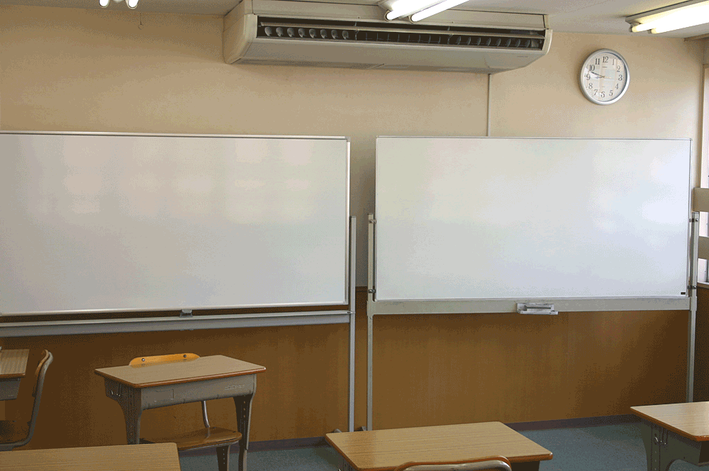 授業前の教室